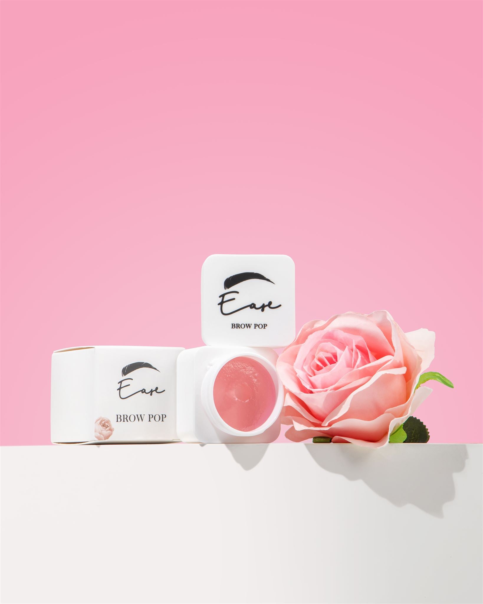 Brow Pop Rose clear brow gel with strong hold