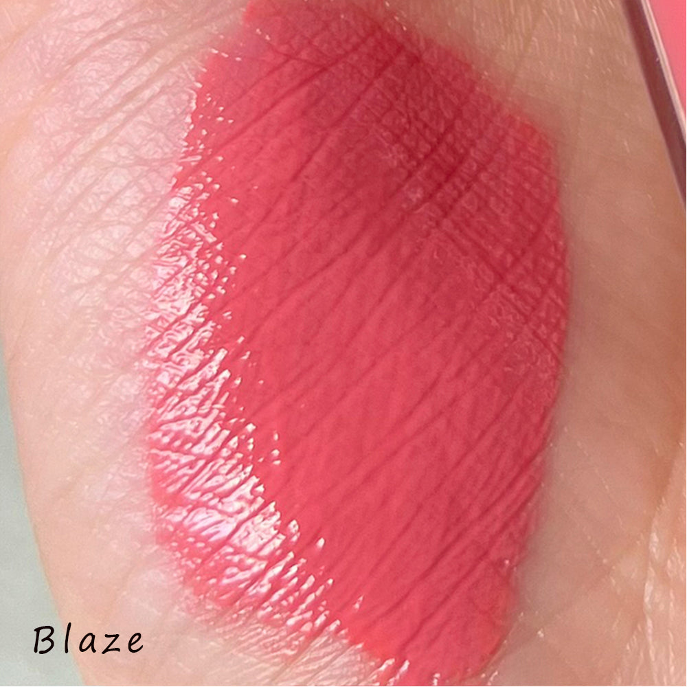 Blaze Shade Smooth glide lip gloss with rich pigment UK